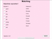 Jouer à Adjectives opposites 1