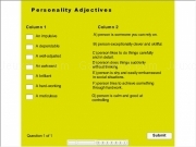 Jouer à Personality adjectives2