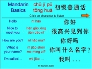 Jouer à Mandarin basics