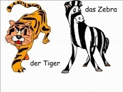 Jouer à German animals revised