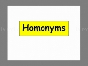 Jouer à Homonyms