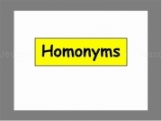 Jouer à Homonyms