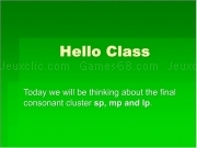Jouer à Hello class sp mp lp