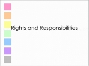 Jouer à Rights and responsibilities