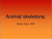 Jouer à Animal skeletons