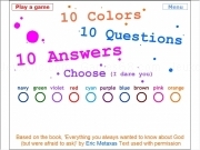 Jouer à 10 colors 10 questions 10 answers