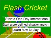 Jouer à Flash cricket