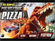 Jouer à Hotwheels trex rampage prehistoric pizza