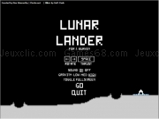 Jouer à Lunar lander