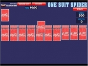 Jouer à Spider solitaire one suit