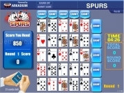 Jouer à Spurs poker solitaire