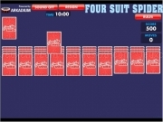 Jouer à Spider solitaire four suit