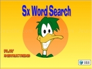 Jouer à Sx word search