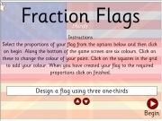 Jouer à Franction flags thirds