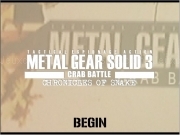Jouer à Metal gear solid 3 - crab battle chronicle of snake