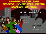 Jouer à Invasion of the space invaders from outer space