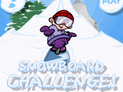 Jouer à Snow board challenge