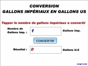 Jouer à Gallons imperiaux gallons us