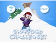 Jouer à Snowboard challenge