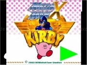 Jouer à Mega man x vs kirby