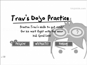Jouer à Travs dojo practice