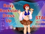 Jouer à Roxy rock star dressup