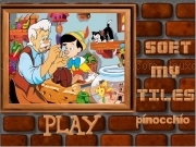 Jouer à Sort my tiles pinocchio