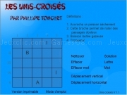 Jouer à Les unis croises
