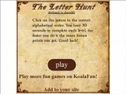 Jouer à The letter hunt