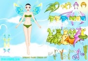 Jouer à Spring fairy dress up game