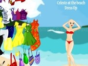 Jouer à Celeste at the beach dress up game