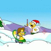 Jouer à Springfield snow fight