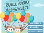 Jouer à Balloon assault game submit