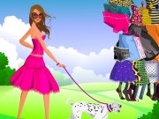 Jouer à Girl and pet dressup