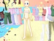 Jouer à Beach sunset dressup