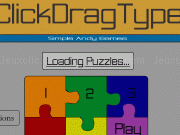 Jouer à Click drag type