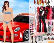Jouer à Racer girl dress up