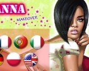 Jouer à Rihanna makeover game