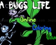 Jouer à A bugs life online coloring game
