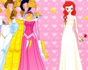 Jouer à Disney princess dressup