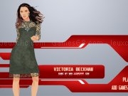 Jouer à Victoria beckham dressup game