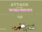 Jouer à Attack of the tentacle monsters