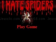 Jouer à I hate spiders