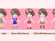Jouer à Cute girl dress up