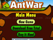 Jouer à Antwar rpg flash game