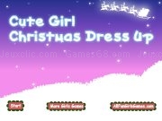Jouer à Cute girl christmas dress up