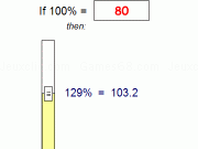 Jouer à Percent slider