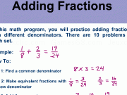 Jouer à Add Fractions