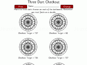 Jouer à Three Dart checkout