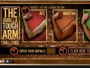 Jouer à Game the gorilla tough arm challenge